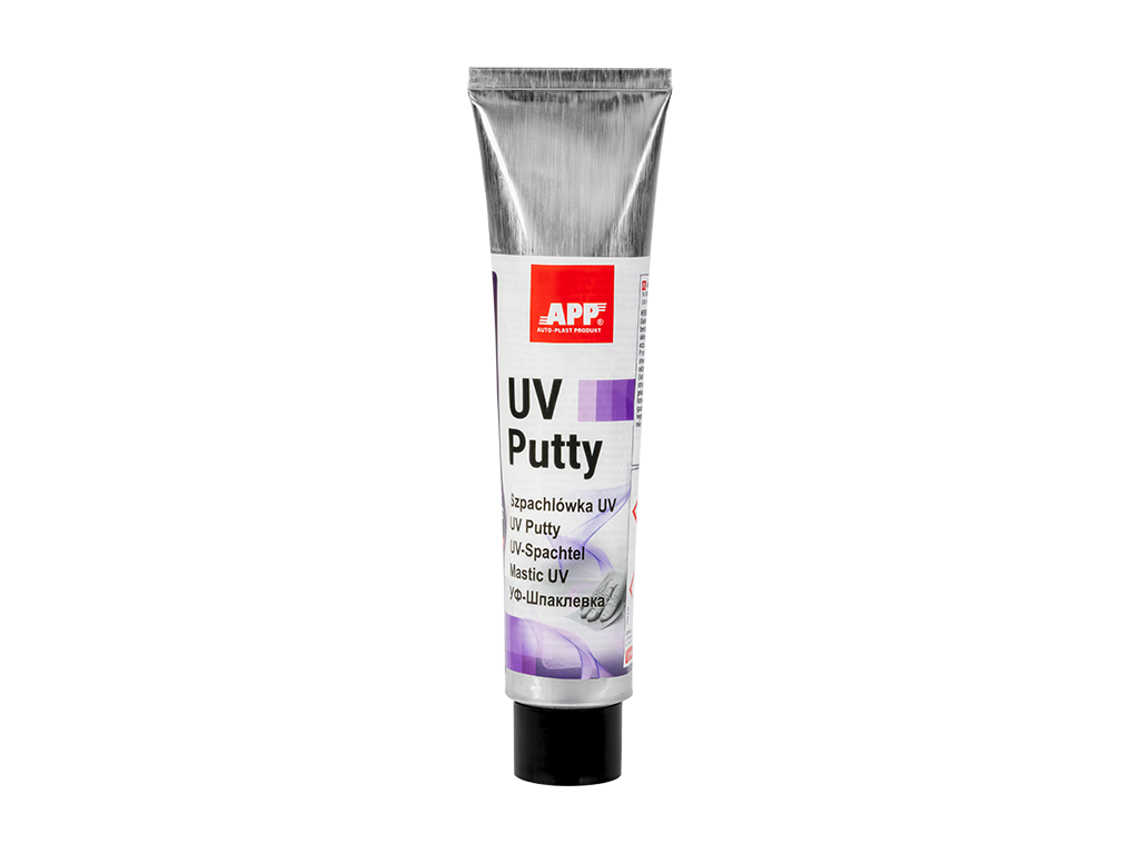 Szpachla jednoskładnikowa utwardzana promieniami UV APP UV Putty | 0,2 kg | beżowa