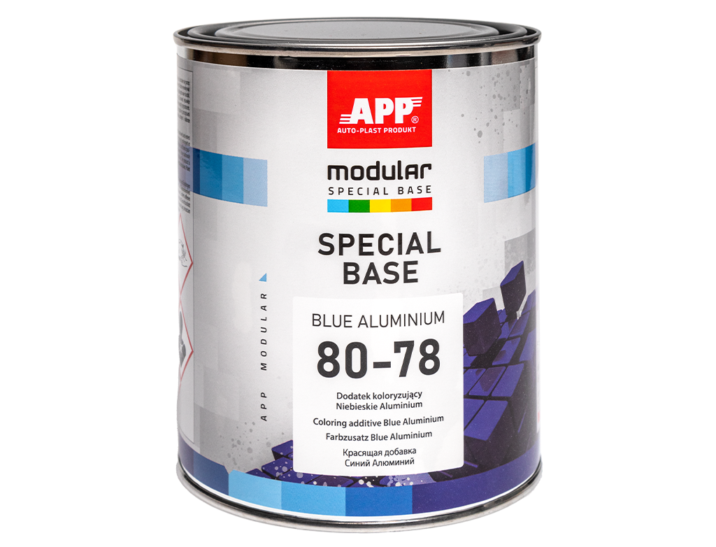 Dodatek koloryzujący APP Modular Special Base | 80-78 | niebieskie aluminium | 1,0L