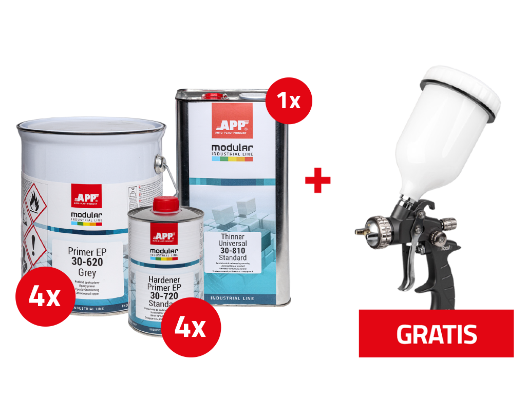 APP Industrial Line Primer EP 30-620 4:1 + FX3 PLUS - Zestaw promocyjny