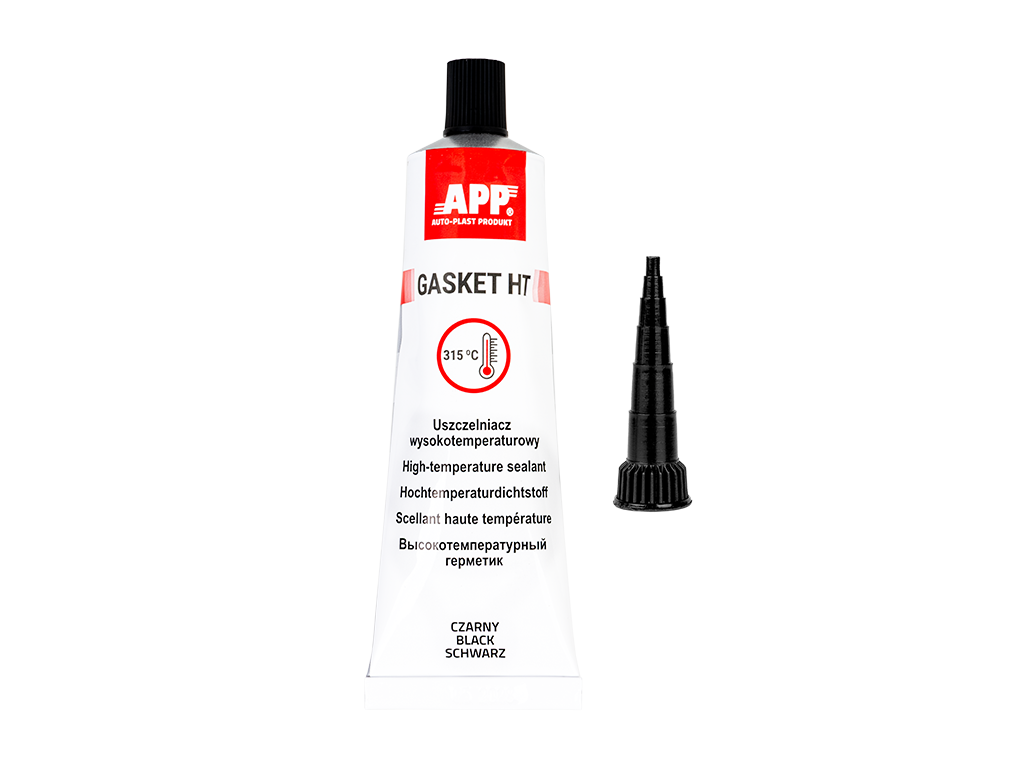 APP Gasket HT - Uszczelniacz wysokotemperaturowy | czarny | 105g