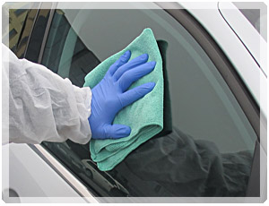 Chiffon en microfibre pour nettoyage automobile APP MF Cloth
