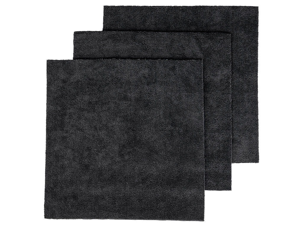 Ściereczki z mikrofibry W24 | 3 szt | 280 g/m2 | 30 x 30 cm