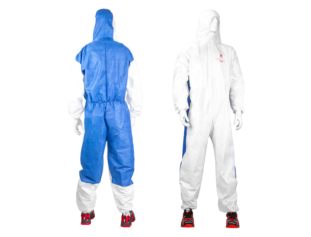 Kombinezon ochronny lakierniczy APP AirFlow | XL | biało-niebieski