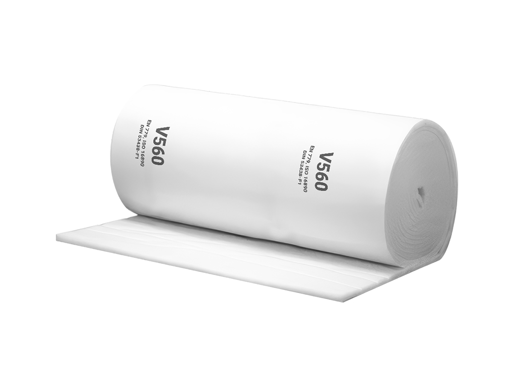 APP V560 - Filtr sufitowy do kabin lakierniczych | biały | 2,1 x 20m | 