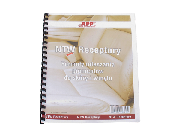APP NTW Formula Receptury mieszania lakierów do skór
