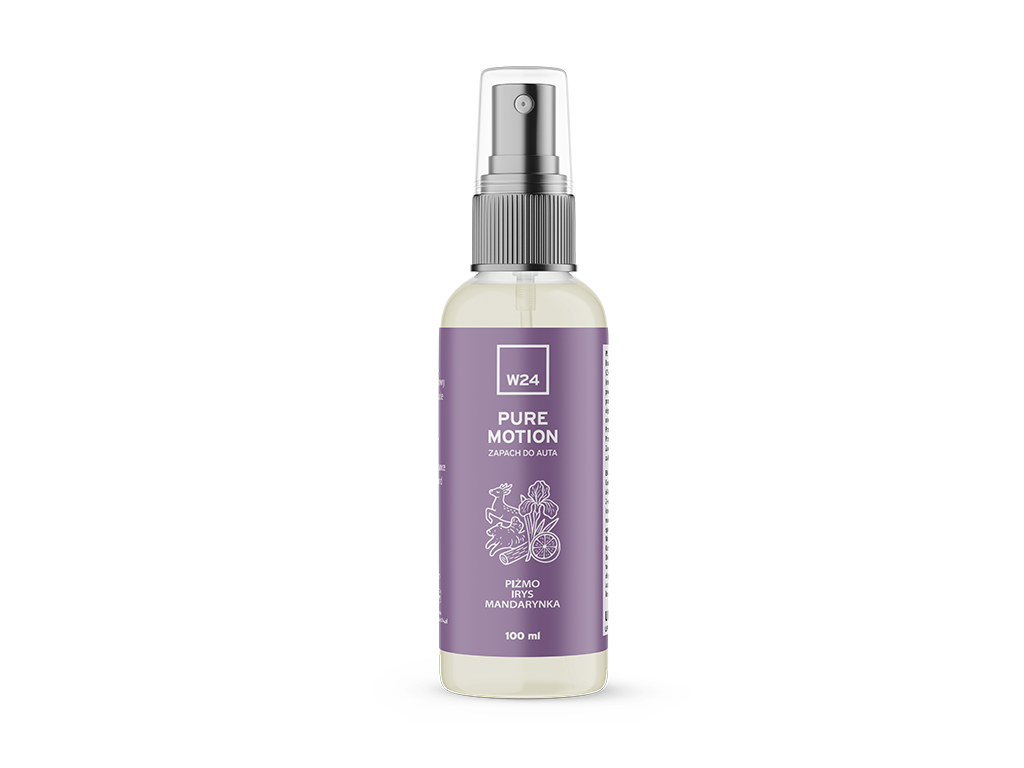 W24 Pure Motion - Zapachy Samochodowe | piżmo, irys, mandarynka  | 100ml