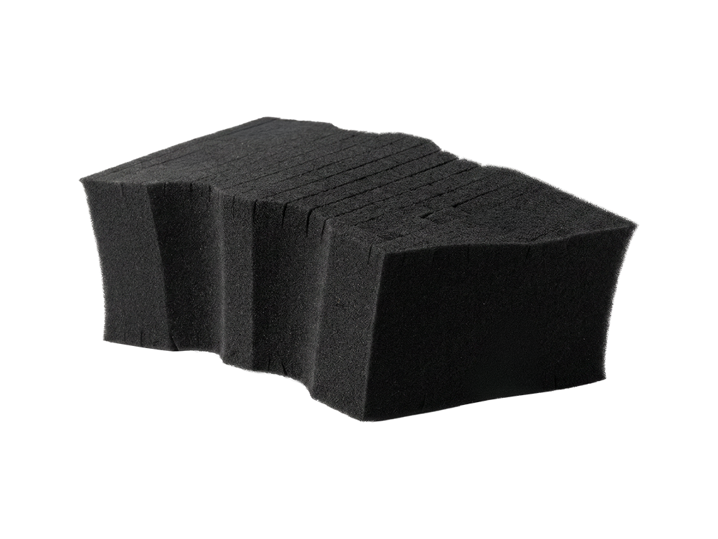 Gąbka No Rinse do mycia bez spłukiwania W24 Rinse Free Sponge | 210 mm x 120 mm x 75 mm