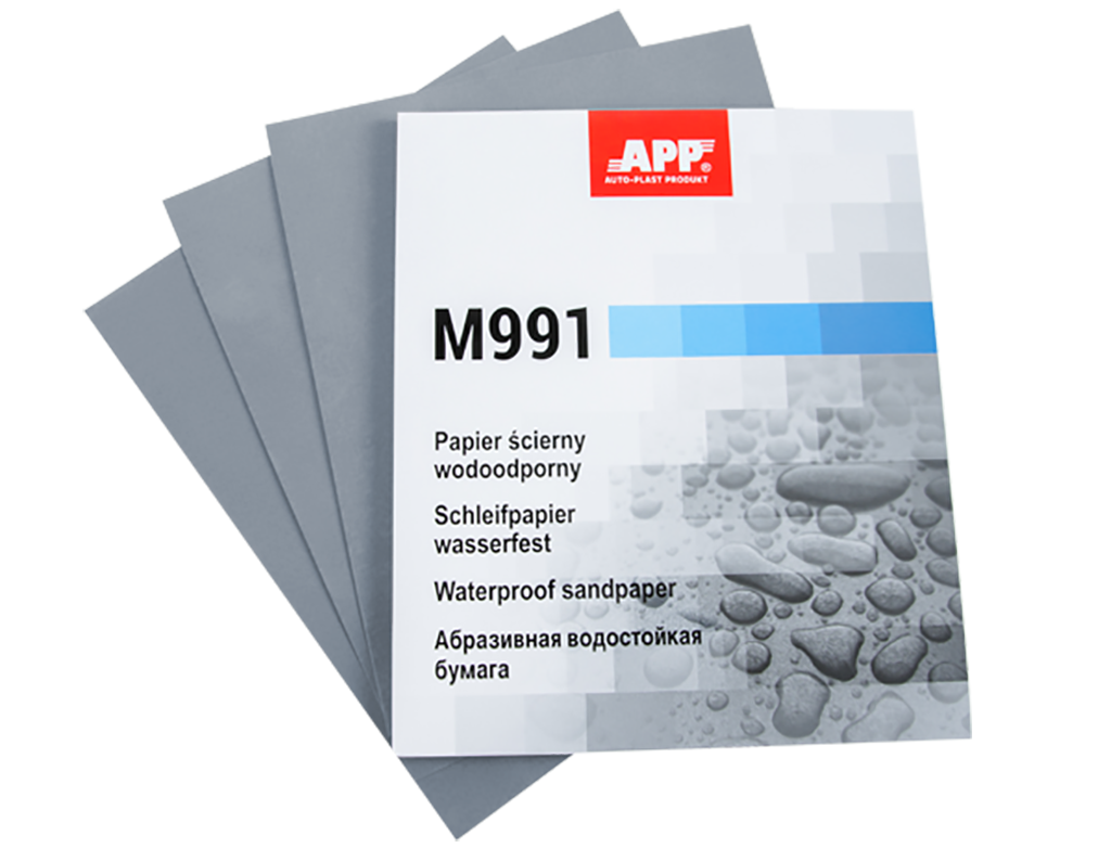 APP M991 Papier ścierny wodoodporny