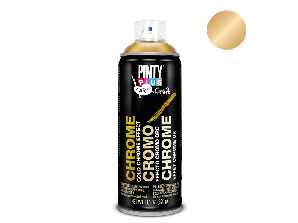 Pintyplus Art CHROME - Dekoracyjny efekt chromu w sprayu | 743 | 400ml