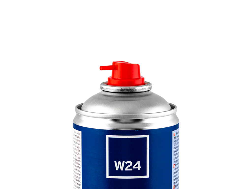 W24 Bitumen Spray 500 ml - W24 Bitumen Spray | Bitumiczny środek do konserwacji podwozia | Czarny | 500 ml