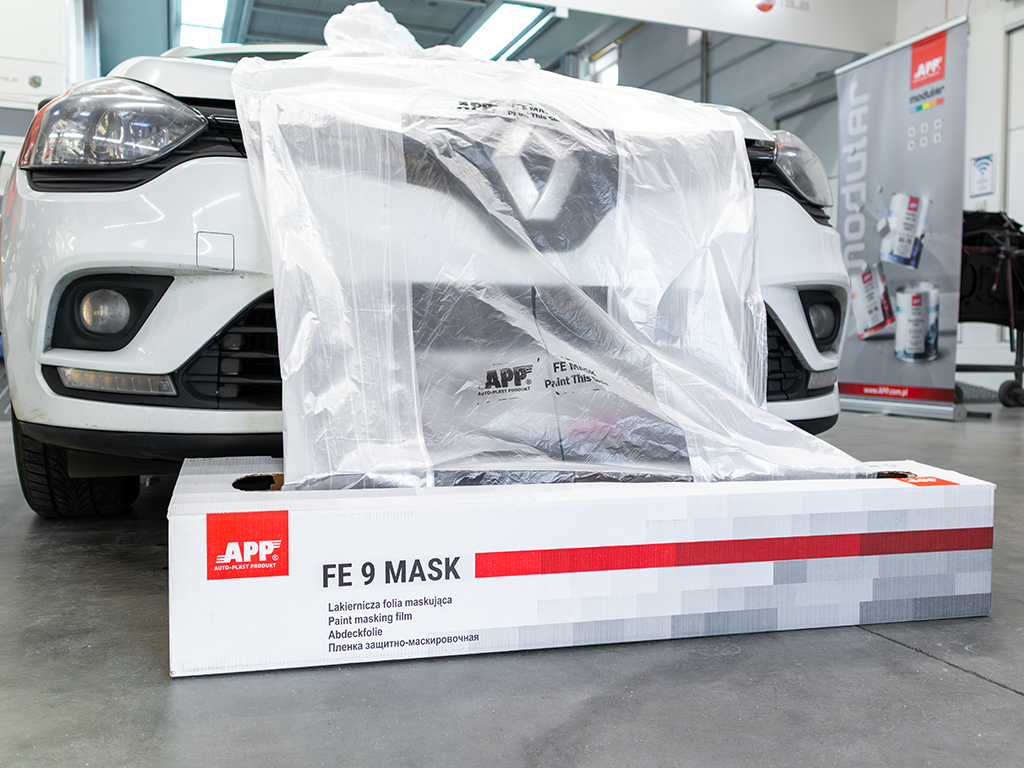 Lakiernicza folia maskująca APP FE 9 Mask | 4m x 300m | 9 mikr.