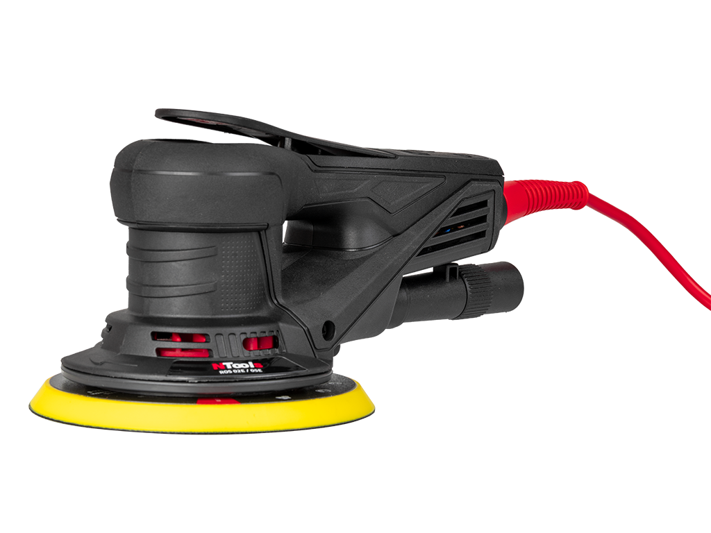 NTools ROS II 02E / 05E - Bezszczotkowa szlifierka elektryczna wibracyjno-rotacyjna | skok 5,0mm | 4000-10000 RPM | d150
