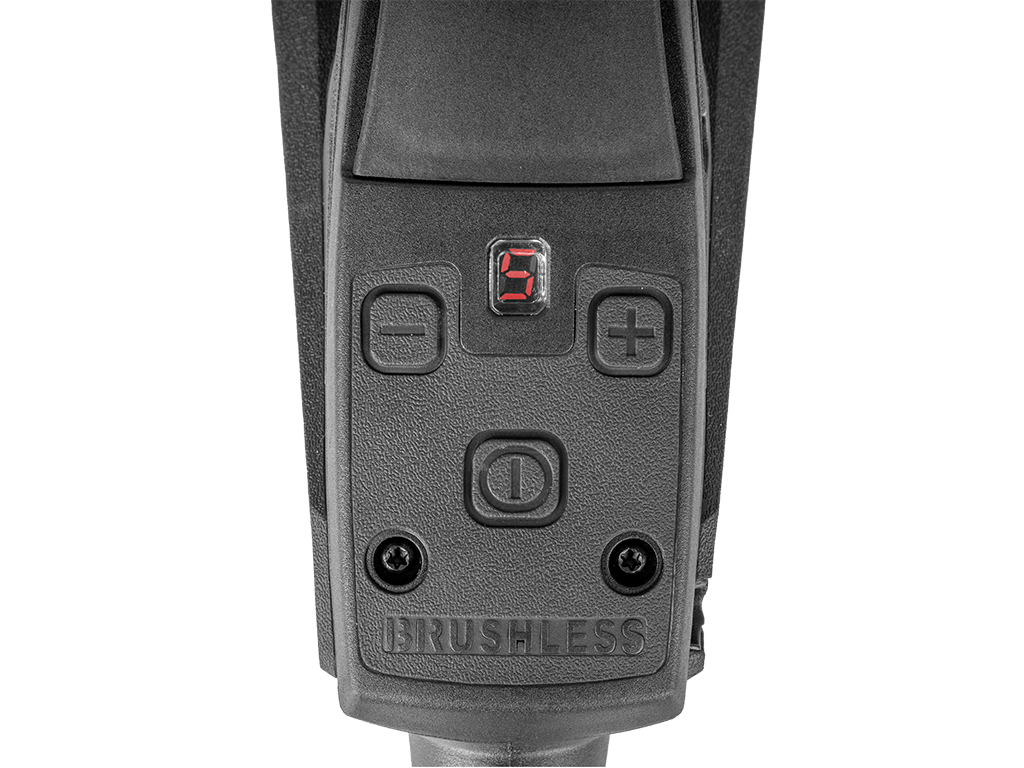 NTools ROS II 02E / 05E - Bezszczotkowa szlifierka elektryczna wibracyjno-rotacyjna | skok 5,0mm | 4000-10000 RPM | d150