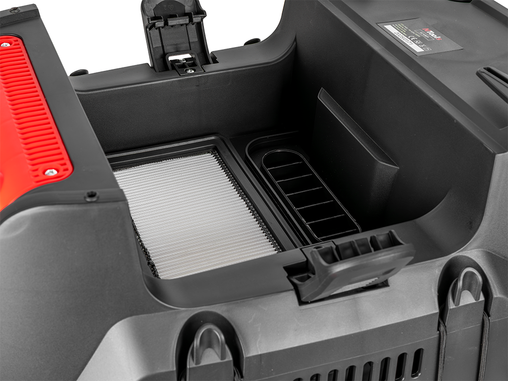 NTools VC 40EP - Odsysacz pyłów z automatem włączeniowym elektryczno-pneumatycznym | 1600W | wąż 2w1 5m | 40L