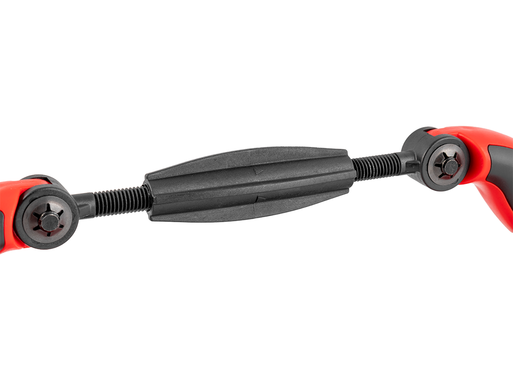 NTools HR R 400 - Blok szlifierski elastyczny regulowany z odsysem | 70 x 400 mm
