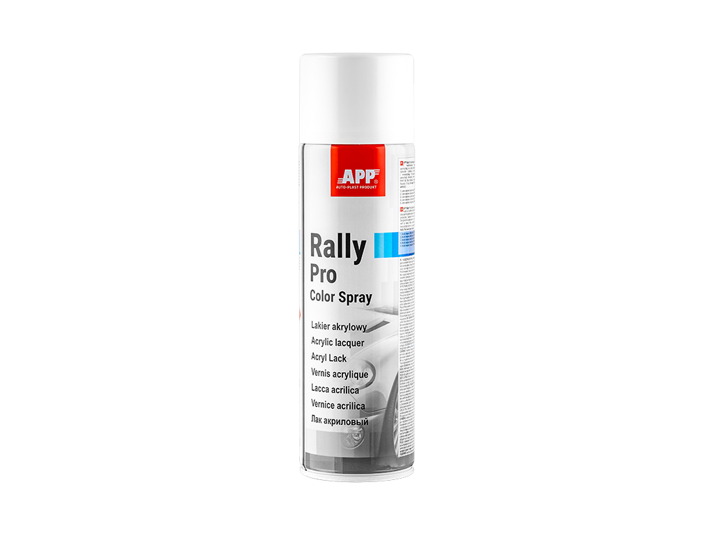 APP Rally PRO Color Spray - APP Rally PRO Color Spray - Lakier akrylowy | biały połysk | 500ml