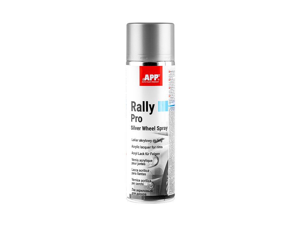 APP Rally PRO Color Spray - APP Rally PRO Color Spray - Lakier akrylowy | srebrny do felg | 500ml