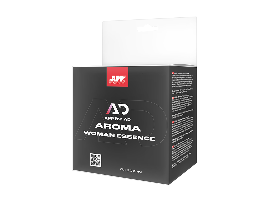 APP for AD AROMA SETS - Zestawy zapachów samochodowych | WOMAN ESSENCE SET | 3 x 100 ml