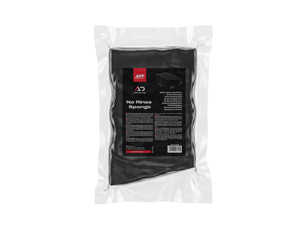 Gąbka do mycia karoserii metodą No Rinse APP for AD | 210 mm x 120 mm x 75 mm