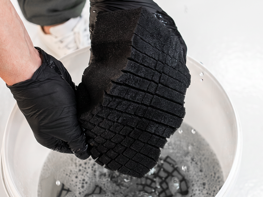 Gąbka do mycia karoserii metodą No Rinse APP for AD | 210 mm x 120 mm x 75 mm