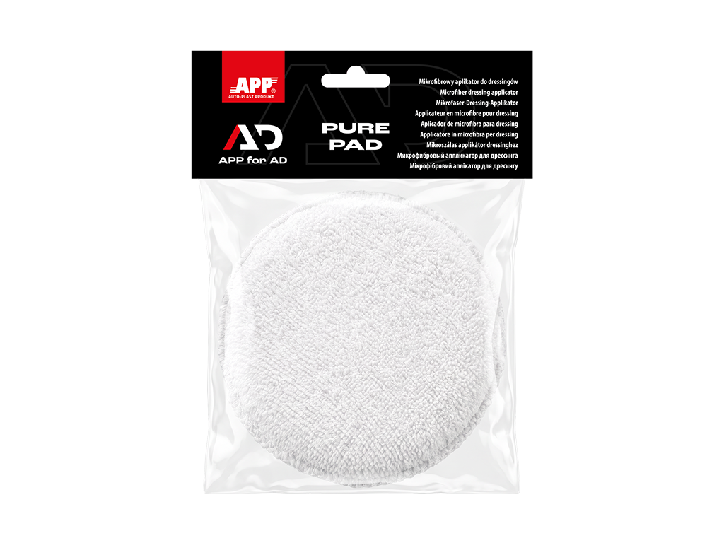 Aplikator ręczny z mikrofibry do preparatów APP for AD PurePad | 135 mm x 25 mm