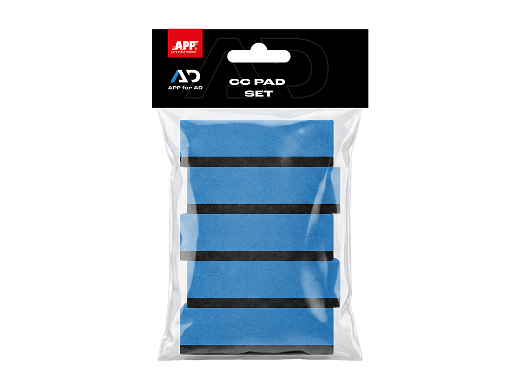 Gąbki do aplikacji powłok APP for AD CC Pad Set | 5 sztuk | 7 cm x 3 cm x 2.5 cm
