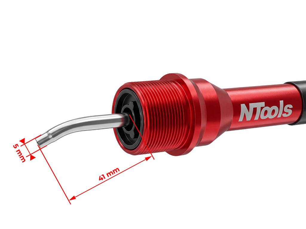 NTools Cyclone Fusion - Pneumatyczny pistolet czyszczący z podajnikiem 