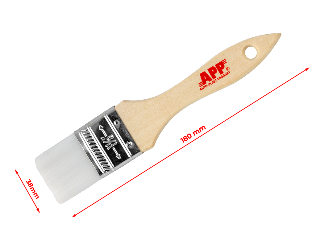 APP PPD - Pędzel płaski PET | miękkie włosie | 1 1/2" (38mm)