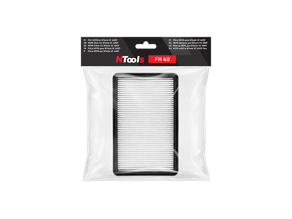 NTools FH 40 - Filtr główny HEPA do VC 40EP | Class M