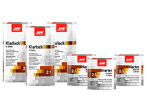 APP Klarlack X Gloss 2:1 Vernis acrylique transparent deux composants + durcisseur