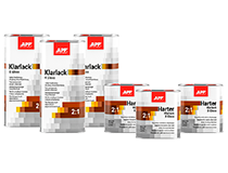 APP Klarlack X Gloss 2:1 Vernis acrylique transparent deux composants + durcisseur