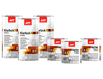 APP Klarlack X Gloss 2:1 Vernis acrylique transparent deux composants + durcisseur