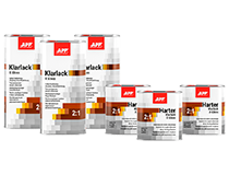 APP Klarlack X Gloss 2:1 Vernis acrylique transparent deux composants + durcisseur