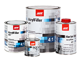 APP AcrylFiller 401 4:1+Harter Двухкомпонентный акриловый грунт наполняющий