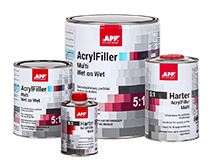 APP AcrylFiller Multi Wet on Wet 5:1 + Harter Podkład akrylowy dwuskładnikowy mokro na mokro + utwardzacz