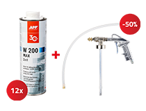 APP APP W200 WAX Set A set of preparations for protecting the chassis and closed profiles
