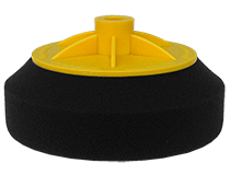 W24 GPM - Gąbka polerska miękka gładka M14 h50 | czarny | d150 | (1)