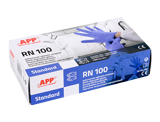 APP RN 100 STANDARD Jednorazowe rękawice nitrylowe CE