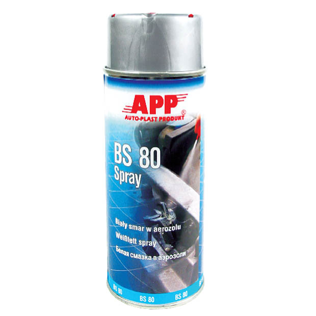 APP BS 80 Spray Biały smar
