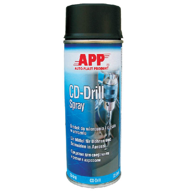 APP CD Drill Spray Preparation for easy cutting and drilling