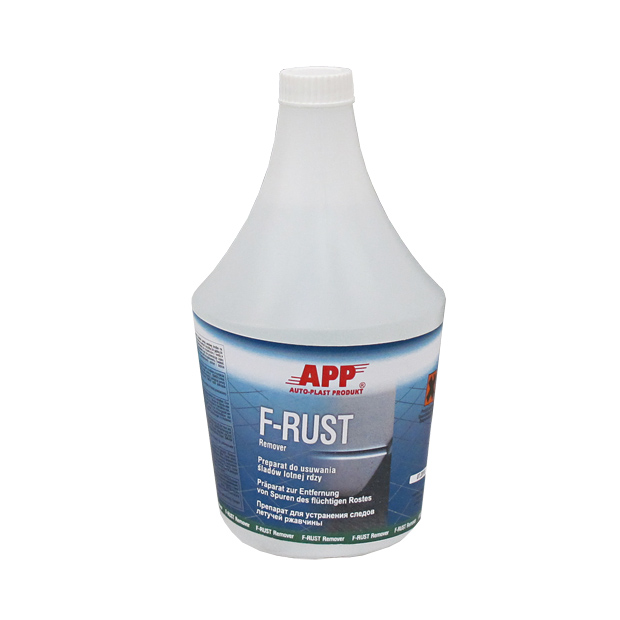 APP F RUST Remover Preparation for removing flying rust from painted surfaces