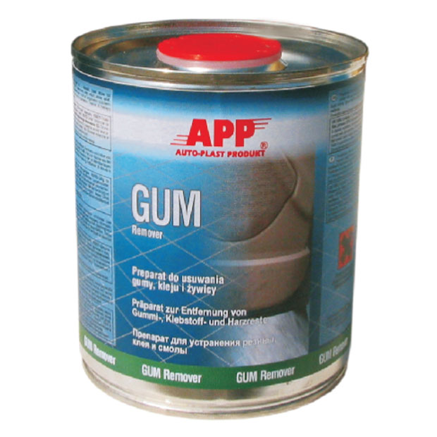APP GUM Remover Preparation for removing traces of rubber, glue and resin