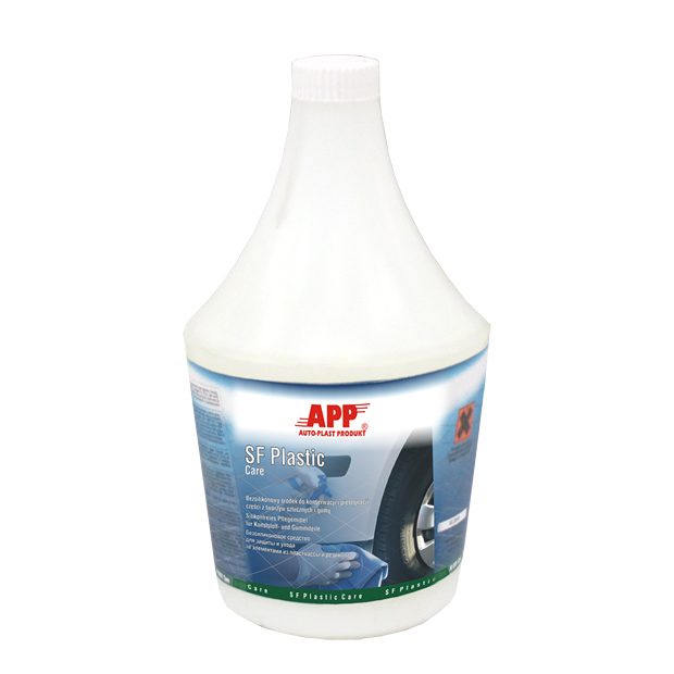 APP SF PLASTIC Care Produit sans silicone pour nettoyage des plastiques et caoutchouc