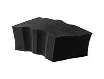 W24 Rinse Free Sponge - Gąbka do mycia karoserii metodą No Rinse | 210 mm x 120 mm x 75 mm