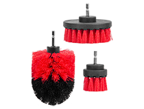 W24 Spin Brush Kit - Zestaw 3 szczotek z adapterem do czyszczenia
