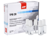 APP TPB20 Récipient avec une brosse et billes pour mélange