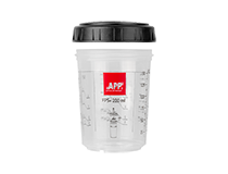 APP FPS Fast Preparation System Disposable spray cup system for spray guns and mixing lacquer and primer