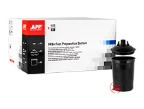 APP FPS Fast Preparation System Disposable spray cup system for spray guns and mixing lacquer and primer