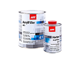 APP AcrylFiller 401 4:1+Harter Apprêt  acrylique &amp;agrave; deux composants HS + durcisseur