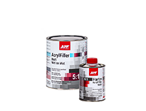 APP AcrylFiller Multi Sanding 5:1 + Harter Apprêt  acrylique &amp;agrave; deux composants HS + durcisseur